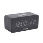 Alarm Clock Block w. Phone Charger-LED
