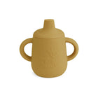 Kinderbeker siliconen 140ml oudgeel