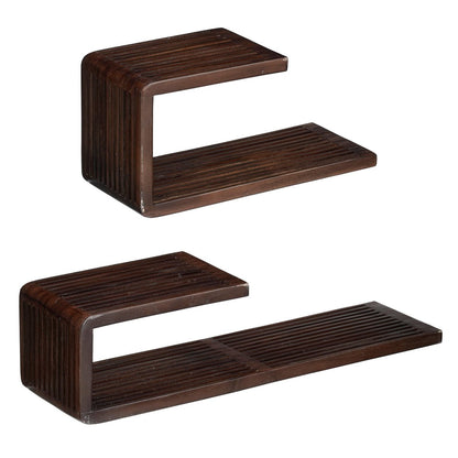 Wandplank  Donkerbruin