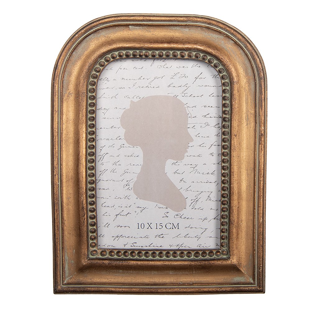 Fotolijst 10x15 cm Goudkleurig Kunststof