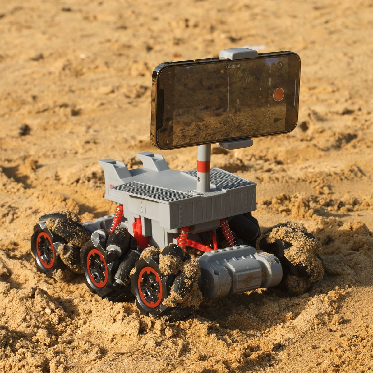 RC Mars Rover Opportunity rood PVC metaal