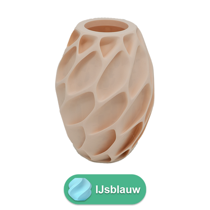 Oruna 3D vaas - 3D geprinte vaas - Duurzaam PLA - Geschikt voor kunstbloemen