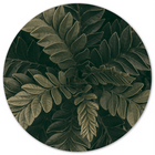 Muurcirkel greeny Dibond/Forex Ø12-140 cm