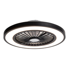 LED Ceiling Lamp With Fan Arrioso 54 Cm Metal Plastic