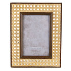 Fotolijst 10x15 cm polyresin bruin beige