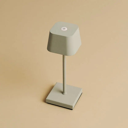 Tafellampen set 8x Sarphati Mini Shadow Grey met laadstation