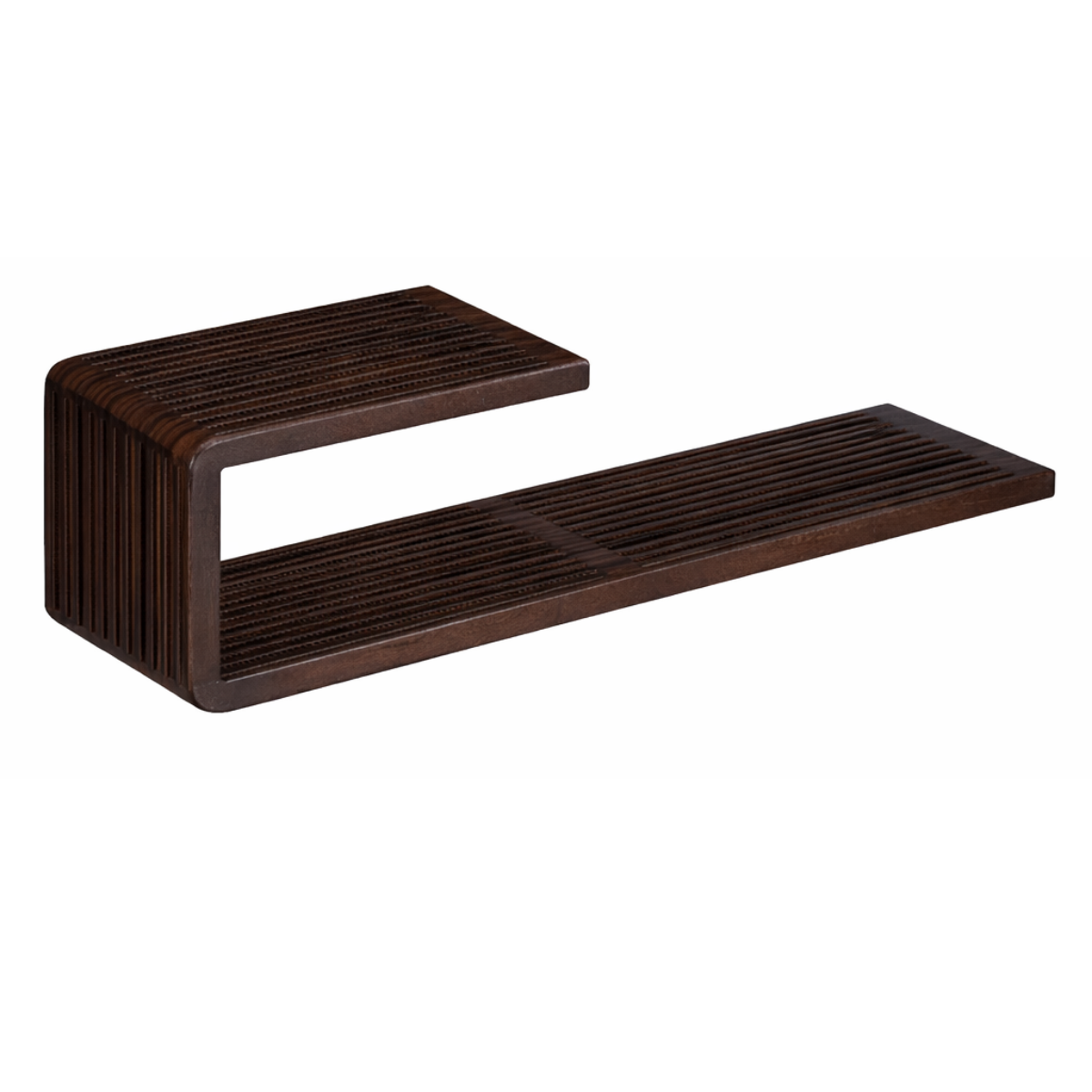 Wandplank  Donkerbruin