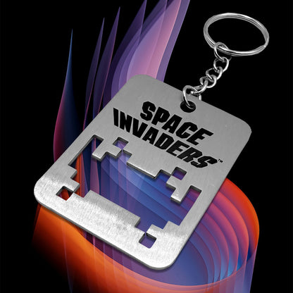 Flesopener roestvrij staal Space Invaders 9.5x4.6x0.3 cm