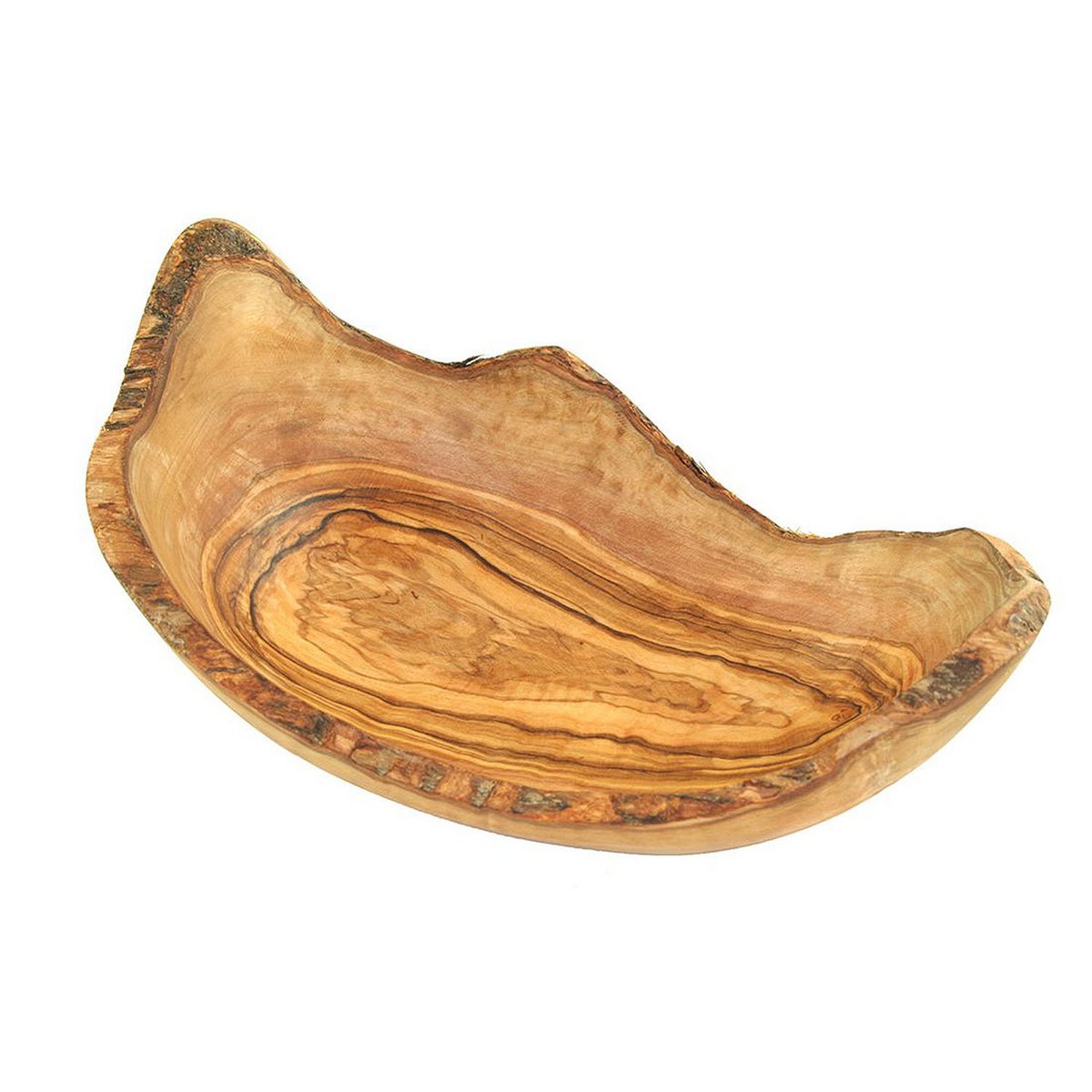 Fruitschaal olijfhout 25-29 cm
