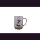 Mok transparant glas 400 ml