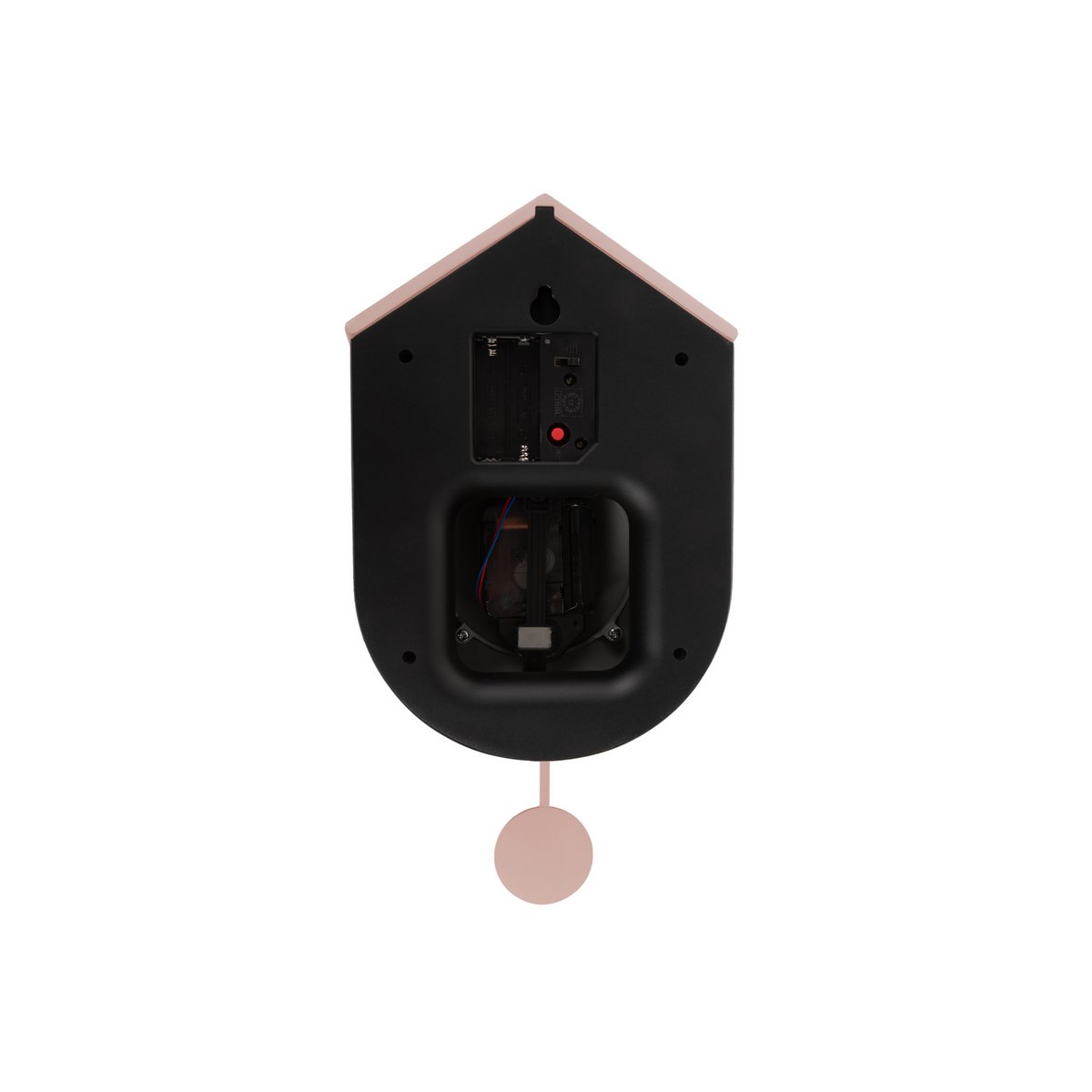 Wandklok Grato 33 cm roségoud plastic