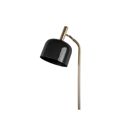 Vloerlamp 164 cm ijzer zwart