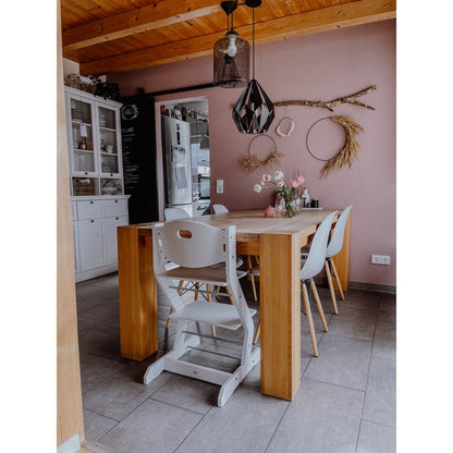 tiSsi® table beech WHITE for high chair