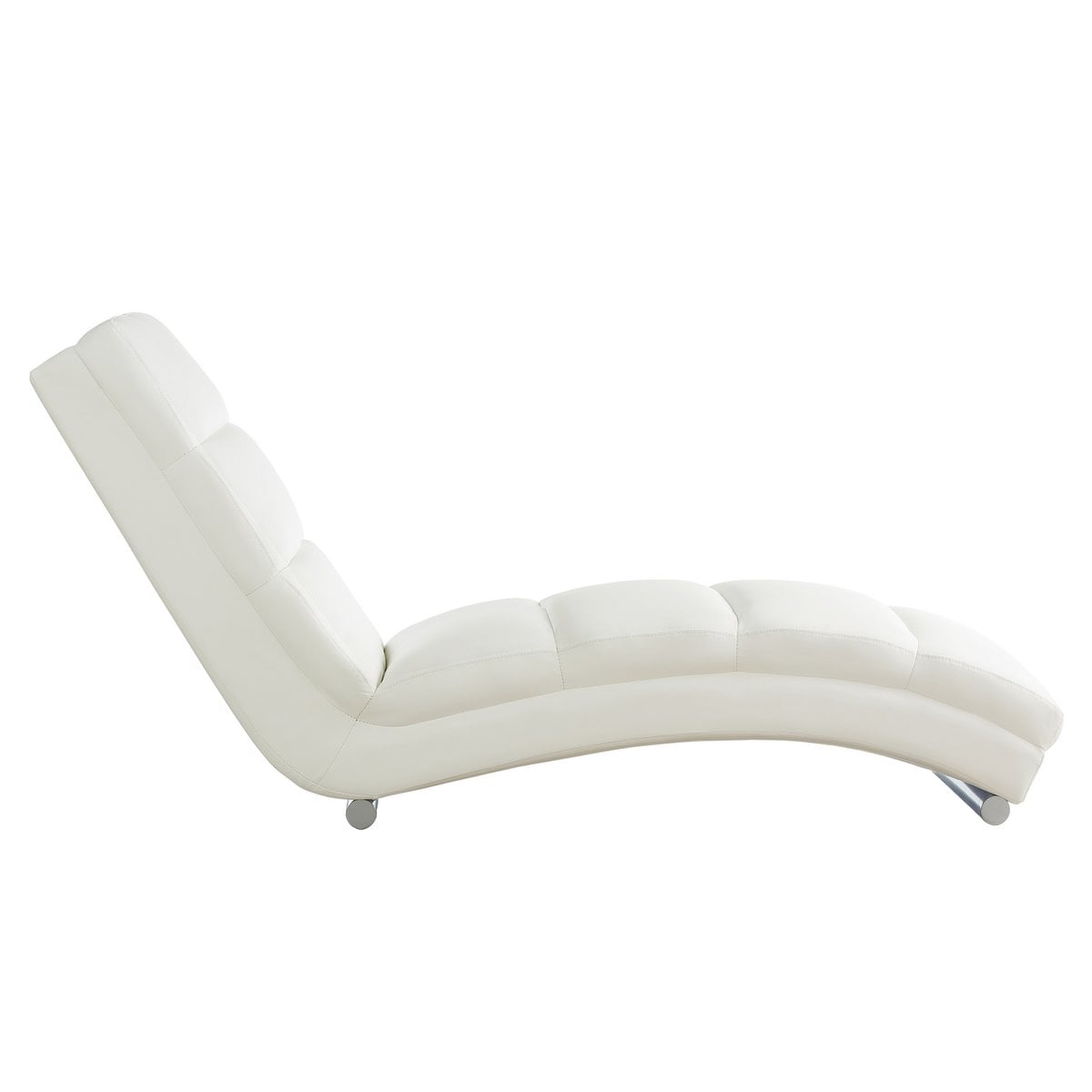 Relax ligbed wit 171x60x81 cm