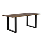 Eettafel 120x80 cm massief acaciahout