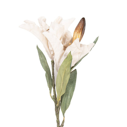 Artificial Flower 88 cm Beige Plastic