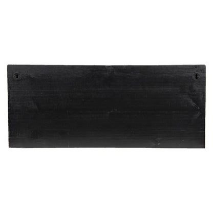 Wandrek 60x13x28 cm zwart hout