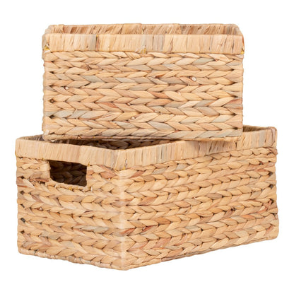 Passo Manden - Naturel, Waterhyacint, set van 2