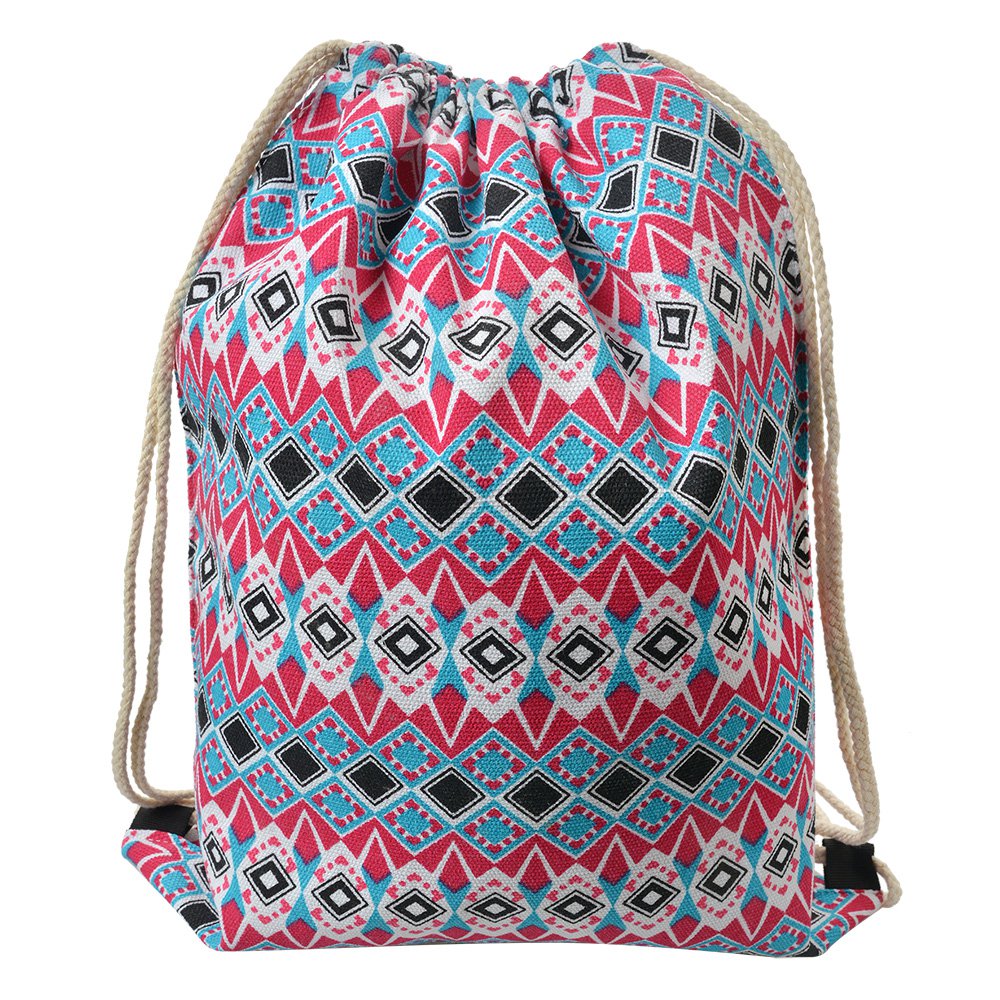 Backpack Blue, Synthetic 34x1x43 cm
