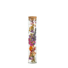 Wensfles droogbloemen 6 stuks 15 cm multi
