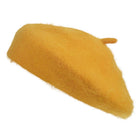 Kindermuts geel synthetisch Ø 23x3 cm