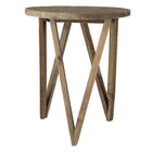 Plantenstandaard Ø 30x36 cm bruin hout