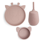 Dian siliconen dinerset 3-pack Woodrose