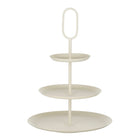 Etagère 3 niveaus Ø38x55 cm ijzer beige