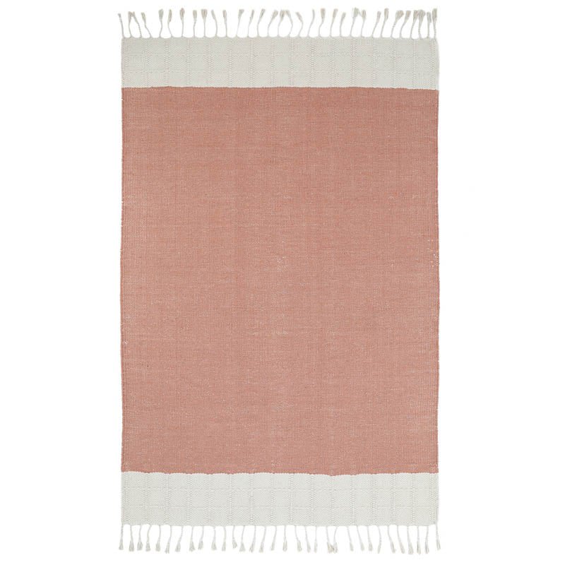 Kindertapijt 100x150 cm katoen polyester roze