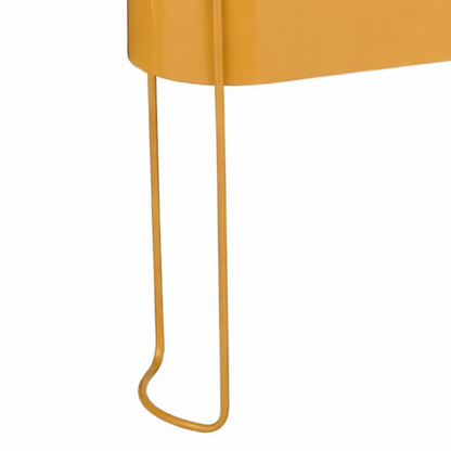 Plantenbak Moritz 55x24x65 cm bruin ijzer