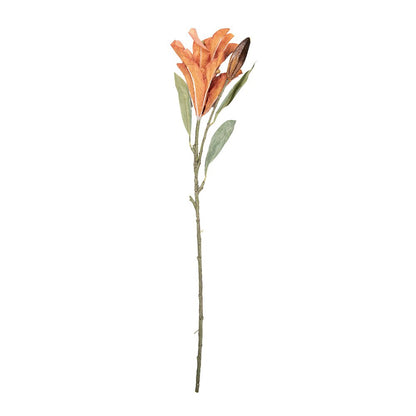 Kunstbloem 88 cm Oranje Kunststof
