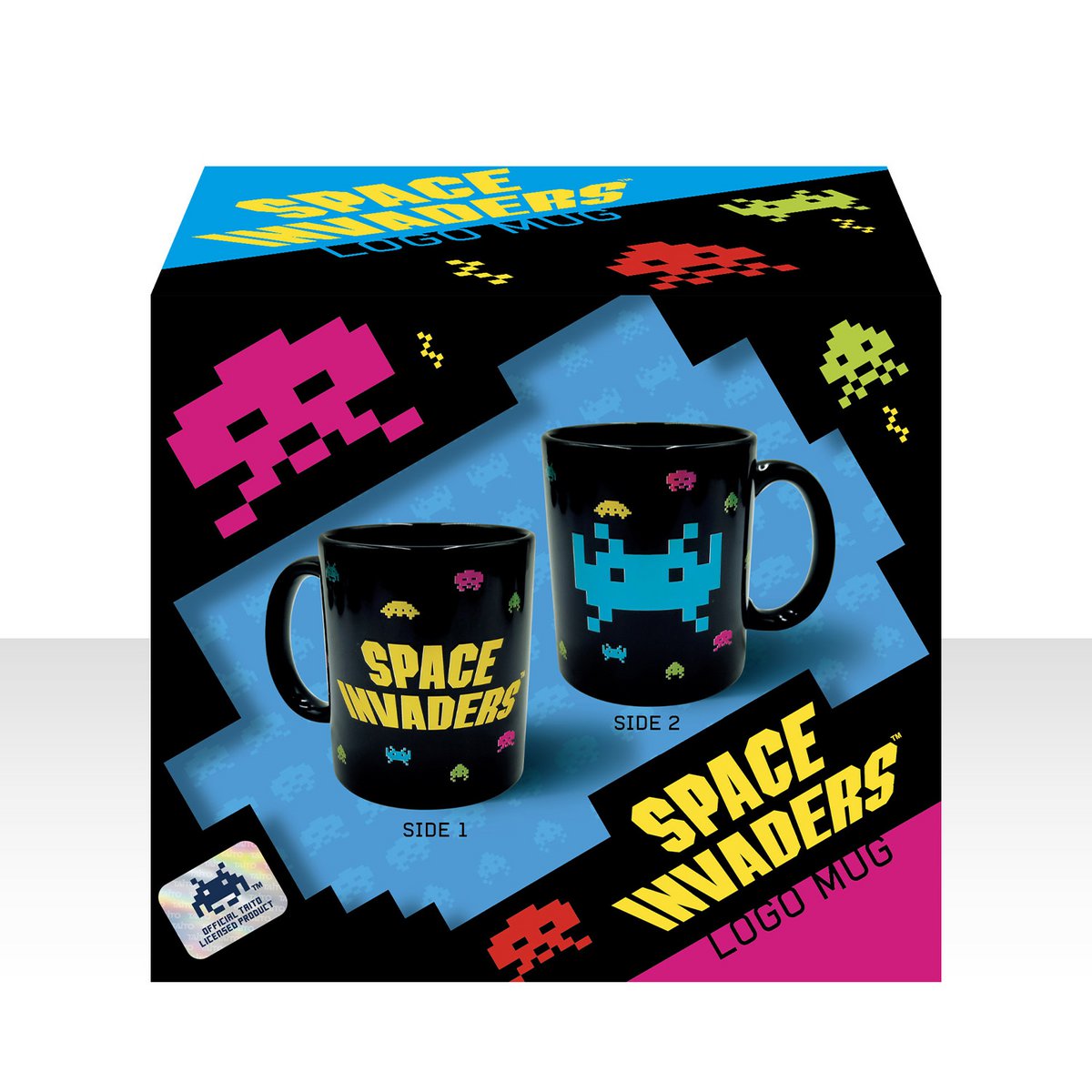 Space Invaders - Pouch (metallic finish)