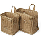 Lumi Quilted Basket Set - Carnival Train
