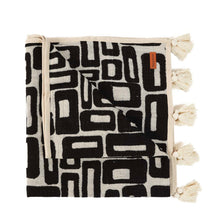 Bedsprei Aztec zwart