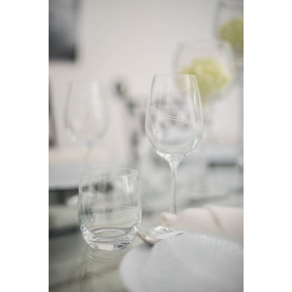 Waterglazen 300 ml set van 6 transparant