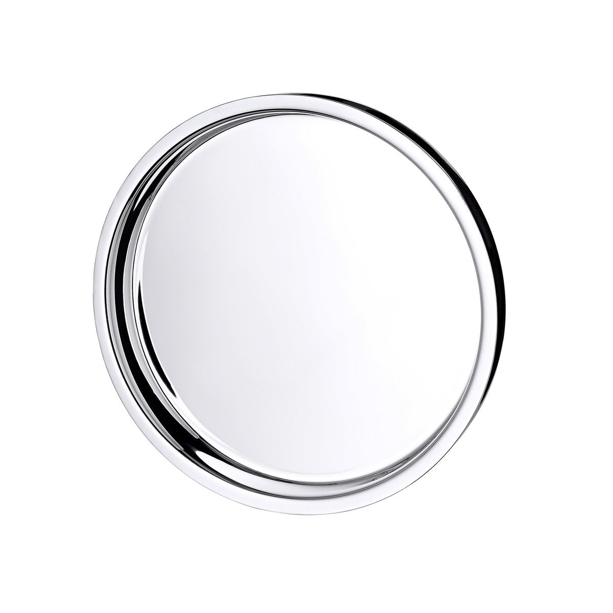 Dienblad rond 32 cm staal hoogglans