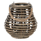 Windlicht Ø 23 cm rotan bruin
