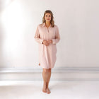 Nachthemd dames TENCEL™ powder peach