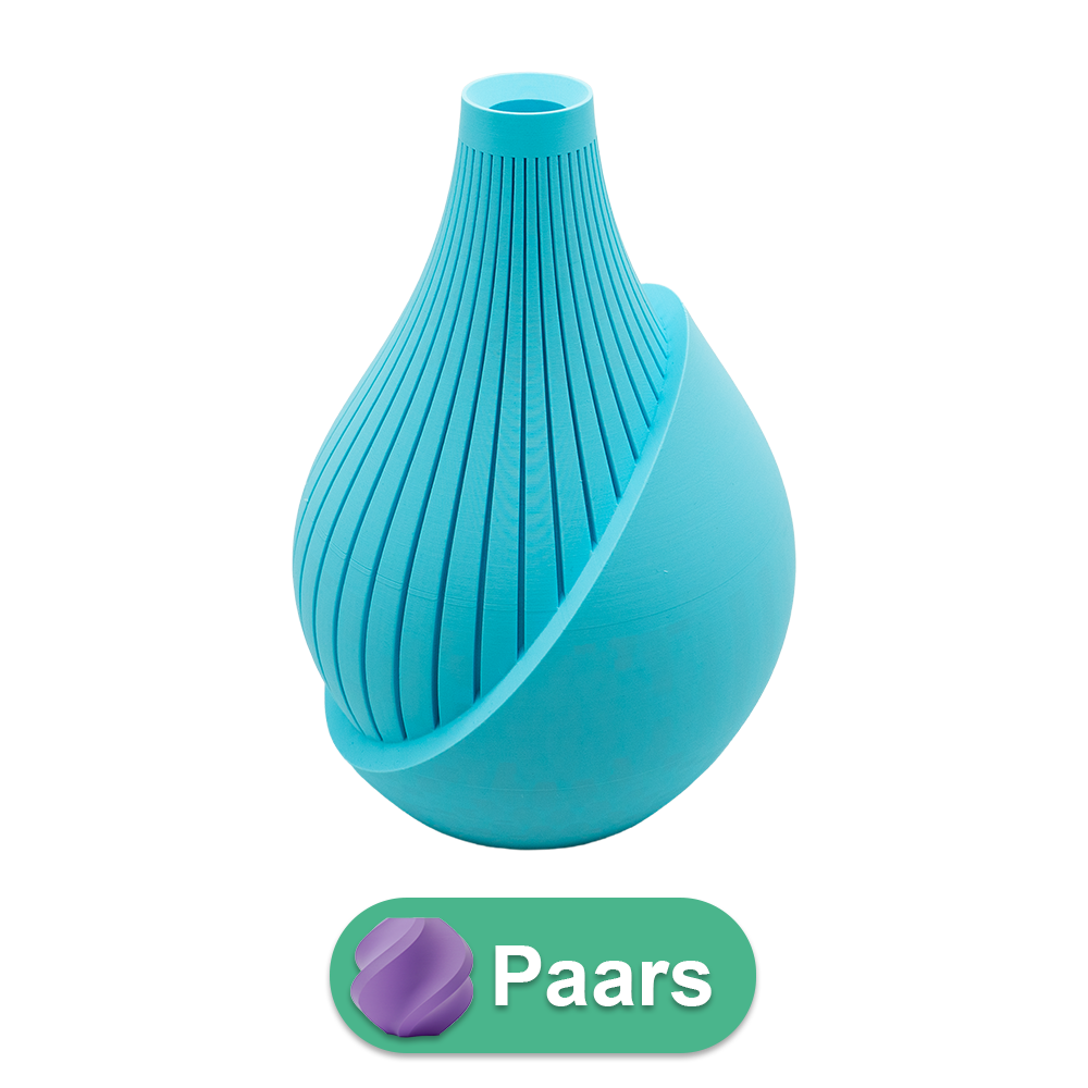 3D vaas 30 cm PLA diverse kleuren