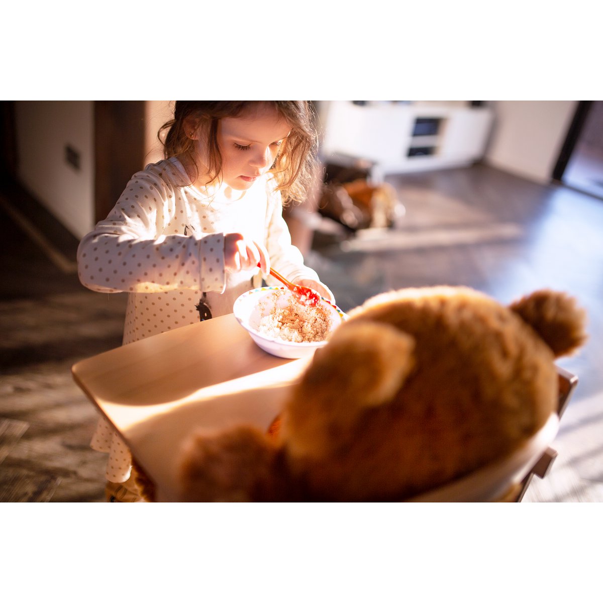tiSsi® table NATURAL beech for high chair