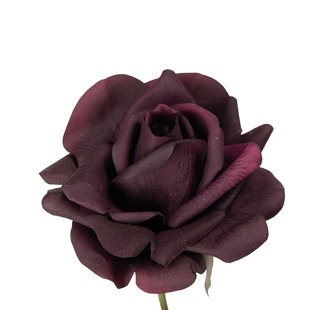 Artificial Rose 35 cm Purple Plastic
