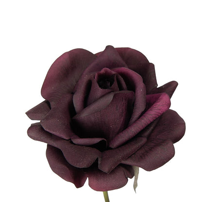 Artificial Rose 35 cm Purple Plastic