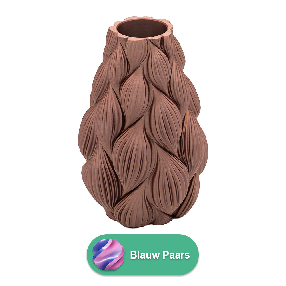 Lamina 3D vaas - 3D geprinte vaas - Duurzaam PLA - Geschikt voor kunstbloemen