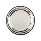 Filetplaat zilver 27 cm glas