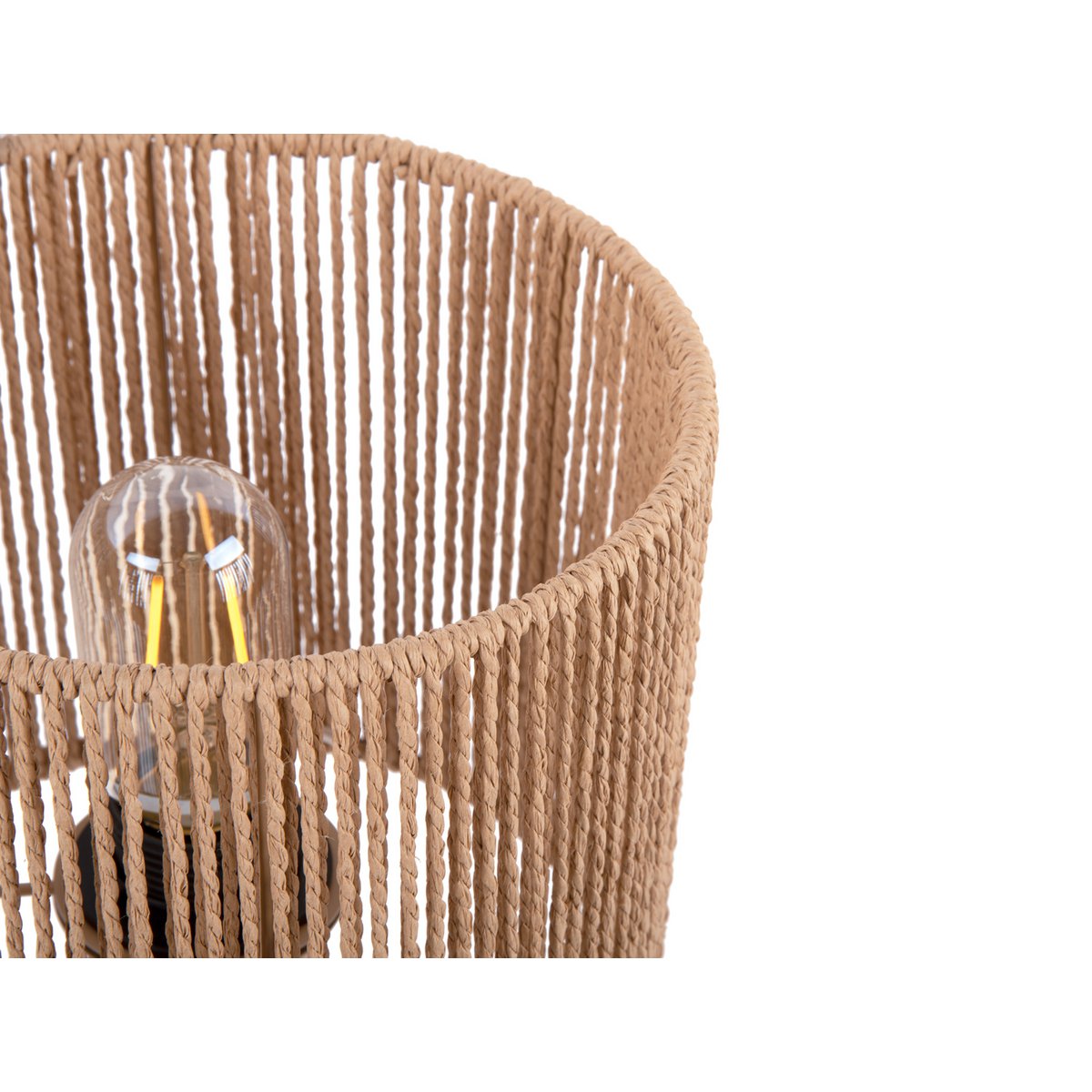 Tafellamp Forma 20x20x30 cm jute beige