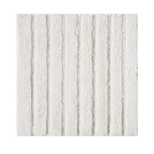 Badmat 60x60 cm katoen ivory anti-slip