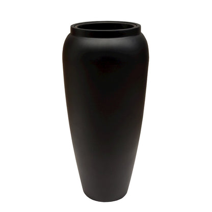 Plantenpot Hobro M 37x80 cm polyester zwart