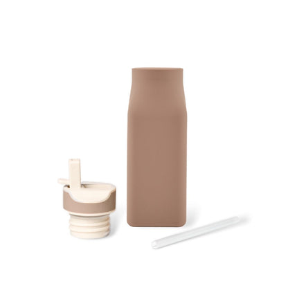 Lindi siliconen drinkfles 450 ml chocolademout