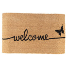 Doormat Brown, Coir and Rubber 75x45x1 cm