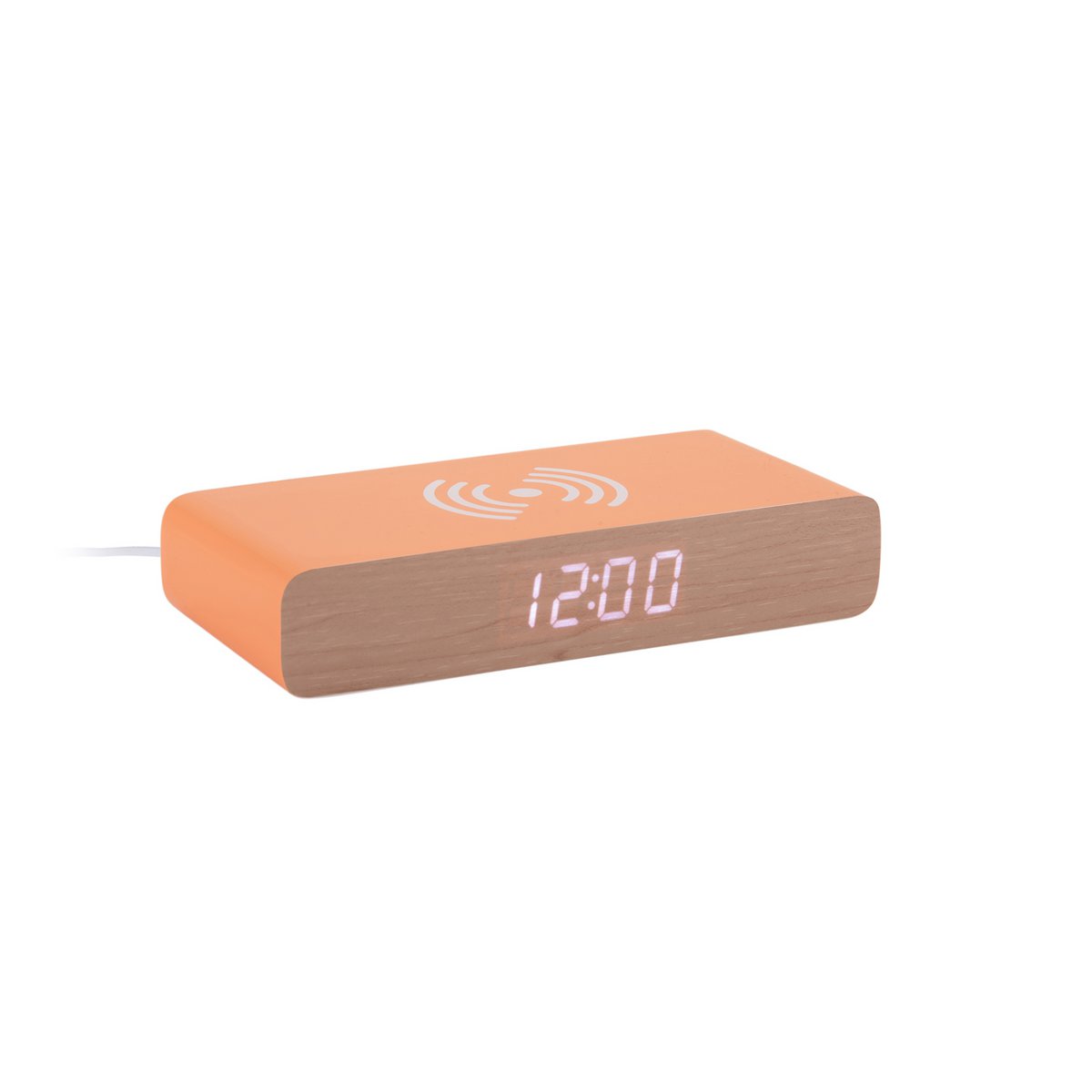 Wekker Retro plat LED
